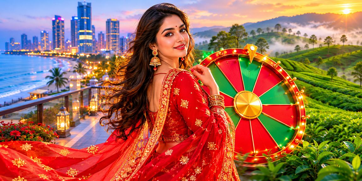 ঢাকায় লাল-সবুজ থিমে winbd 21 লাকি ড্র ইভেন্টের দৃশ্য