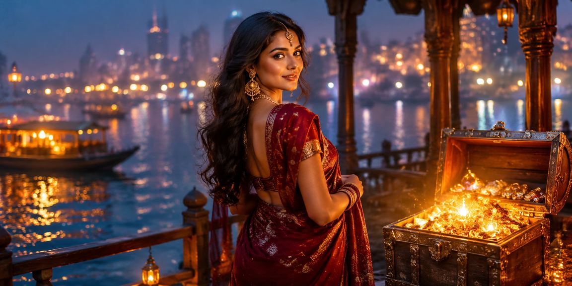 সুন্দরবনের কাছে সমুদ্রসৈকতে মোবাইলে winbd 21 লটারি অ্যাপ ব্যবহার করছেন একজন খেলোয়াড়